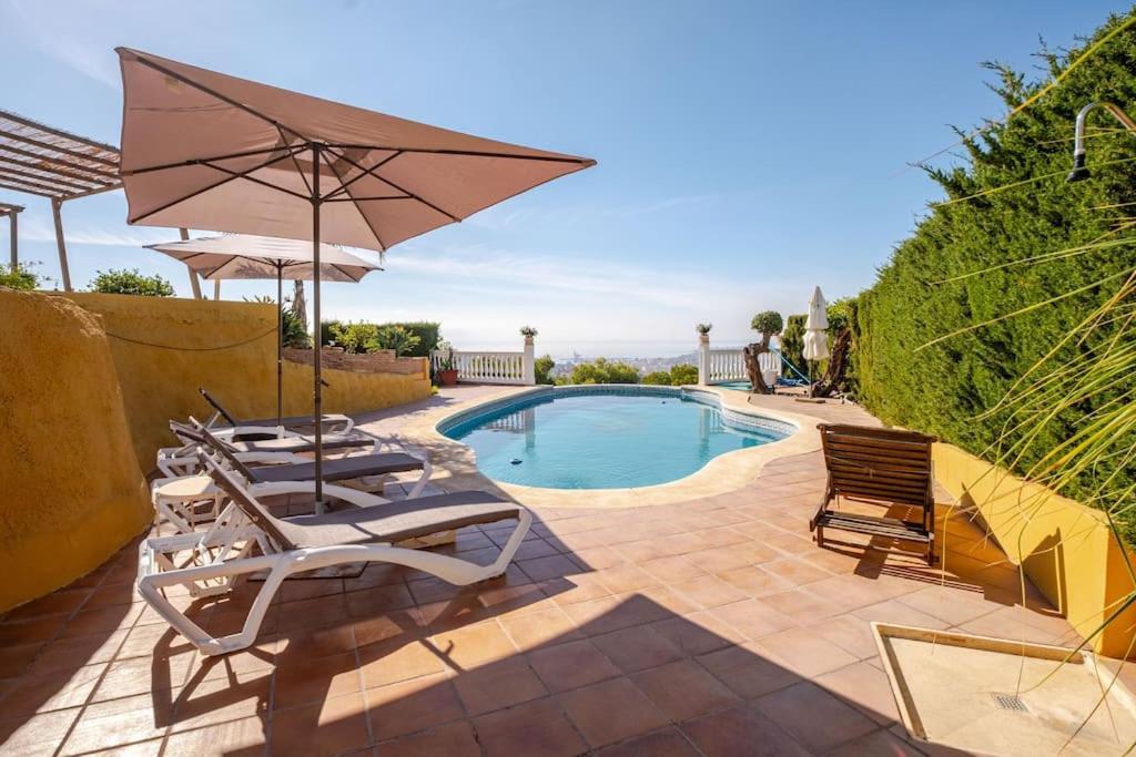 Villa Angel Malaga Bagian luar foto